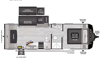 2023 Keystone RV Cougar Half-Ton 25RDSWE