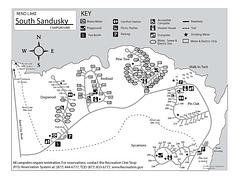 South Sandusky Campground Map