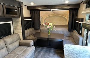 The 2020 Jayco Jay Feather, cozy cabin on wheels!
