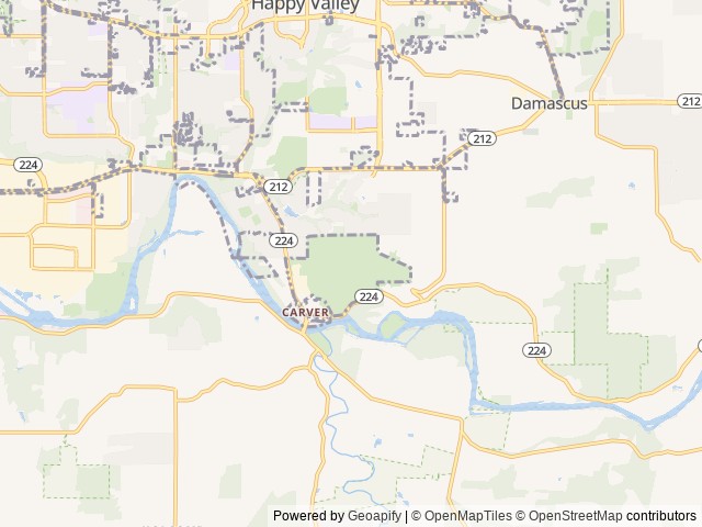 Map for Grand Design Imagine AIM 16ML near Damascus, WA