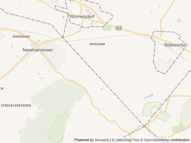 Map of Adventure Bound Eagles Peak location at Robesonia, PA, United States