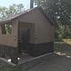 Bathroom facilities at Wolf Creek Campground on Lake Sakakawea