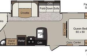 2016 Keystone RV Passport 2810BH Bunk House!