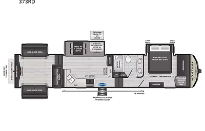 2023 Keystone RV Montana High Country 373RD RV rental photo 3
