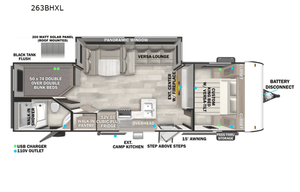 2026 Forest River RV Wildwood X-Lite 263BHXL