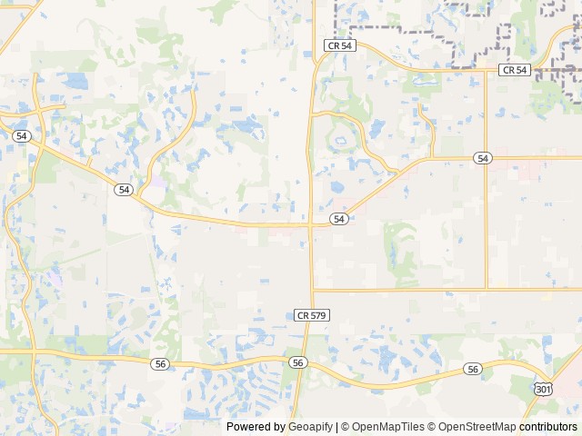 Map of Leisure Days RV Resort location at Zephyrhills, FL, United States
