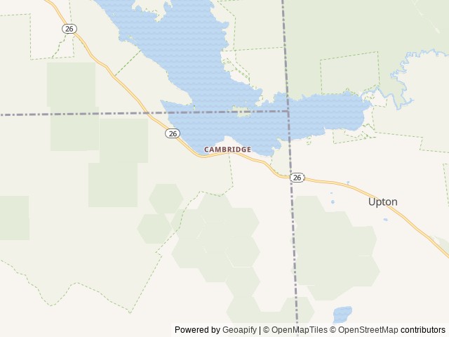Map of Umbagog Lake State Park Campground location at Errol, NH, United States