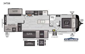 2022 Keystone RV Cougar Half-Ton 34TSB RV rental photo 2