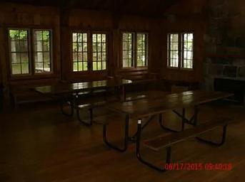 Inside of Lake Ottawa Pavilion