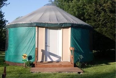 Yurt exterior