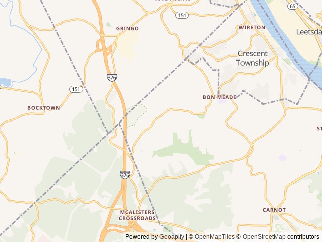 Map for 2023 Cruise Light Bunk Trailer by Forest River! near Coraopolis, PA