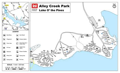 Alley Creek Brochure Map 1