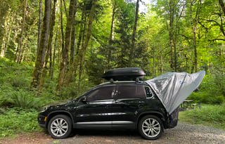 AWD Car Glamping Experience | Adventure-Ready VW
