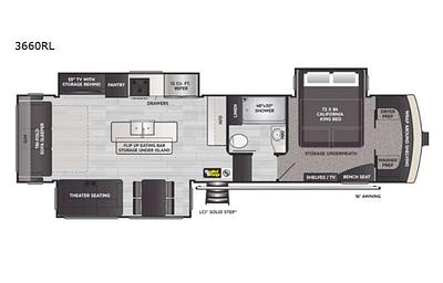 2021 Keystone RV Arcadia 3660RL