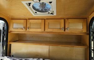 Off-Grid Teardrop Trailer Camper with Rooftop Tent