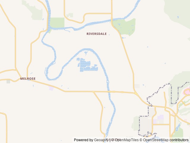 Map of Bar Run Golf and RV Resort location at Roseburg, OR, United States