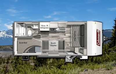2022 Dutchmen RV Coleman Lantern LT Series 18BH