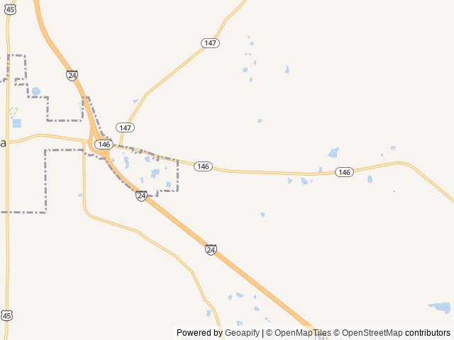 Map for Hiatt's Kid Friendly rental near Vienna, IN