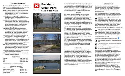 Buckhorn Brochure Front