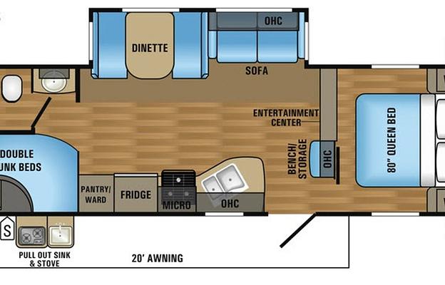 2018 Jayco Jay Flight 27BHS RV rental photo 1