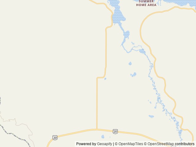 Map of Basin Station Cabin location at West Yellowstone, MT, United States
