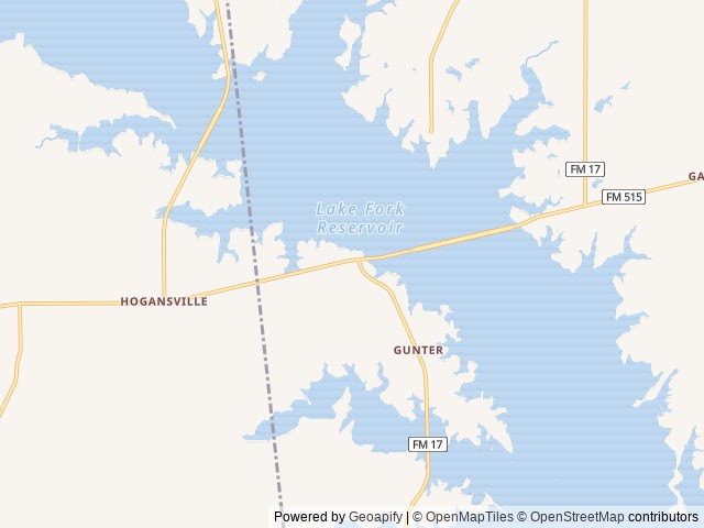 Map of Lakeside Cove location at Alba, TX, United States