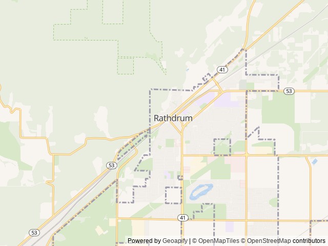 Map for 2024 Jay Flight 284BHS near Rathdrum, WA
