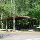 Group Shelter showing picnic tables and grills