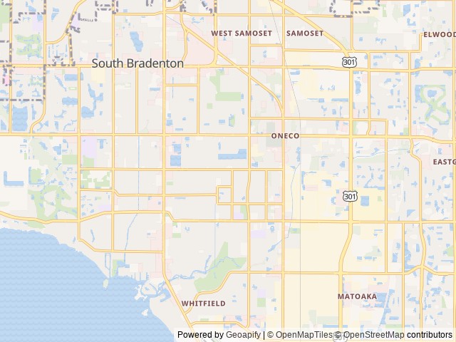 Map of ARB Arbor Terrace location at Bradenton, FL, United States