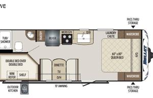 2019 Keystone RV Bullet 211BHSWE