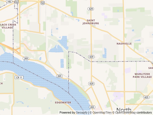 Map for Family size 2013 Keystone RV Outback 301BQ near North Tonawanda, NY