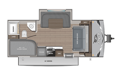 The little lodge - cozy family camper for 8!