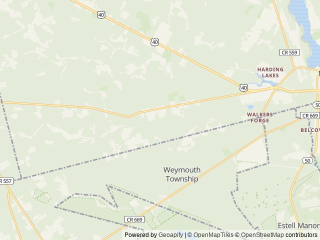 Map for Dave and Ashley’s Simple RV near Hamilton, NJ
