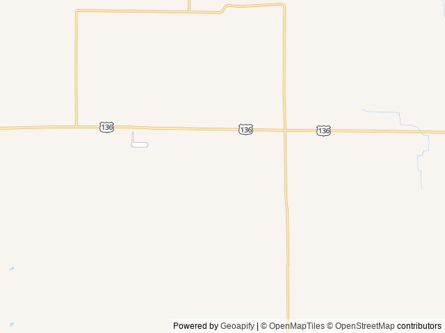 Map of Evening Star Camping Resort location at Topeka, IL, United States