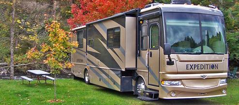 Moose River Campground RV Site