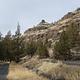 View of Chimney Rock from Post Pile Campground