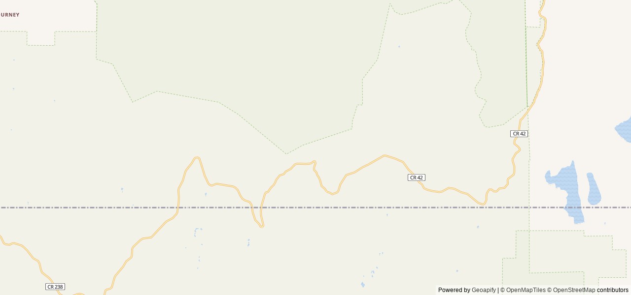 Map of Patterson Guard Station location at Alturas, CA, United States