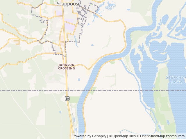 Map for 2014 Thor Chateau 22E near Scappoose, WA
