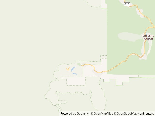 Map of Arroyo Seco location at Greenfield, CA, United States