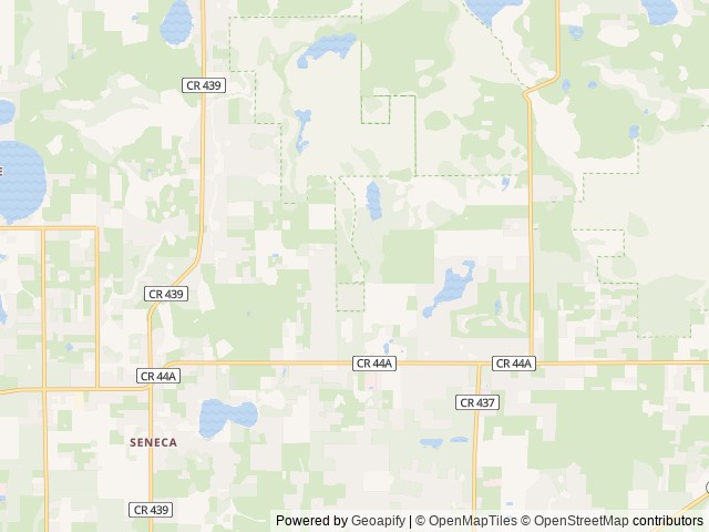 Map of Eustis Sand Mine Lake Boat Access SJRWMD location at Eustis, FL, United States