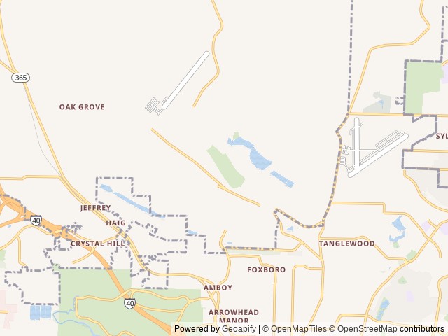 Map for 2024 Jay Feather Micro 199MBS near North Little Rock, AR