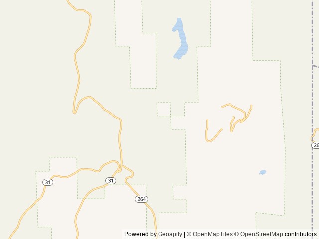 Map of Gooseberry Creek Campground location at Ephraim, UT, United States
