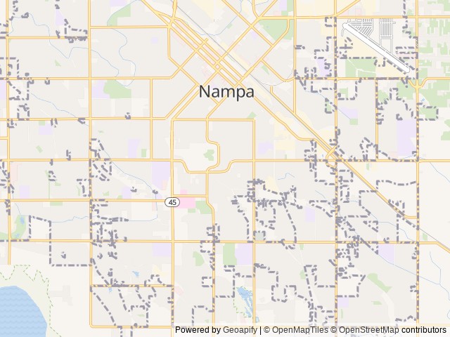 Map for 2021 Prime Time RV Avenger LT 16BH near Nampa, ID