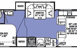2017 Forest River RV Sunseeker 2290S Ford