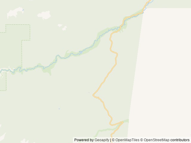 Map of Zion Backcountry Glamping location at Orderville, UT, United States