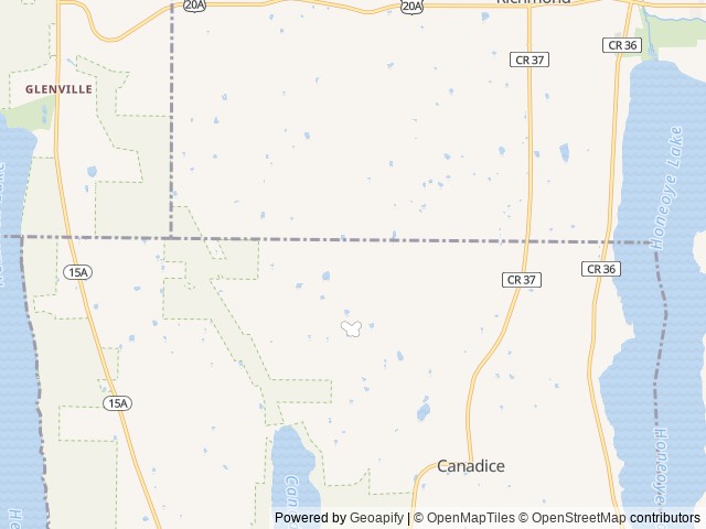 Map for 2007 Starcraft Travel Star XLT near Hemlock, NY
