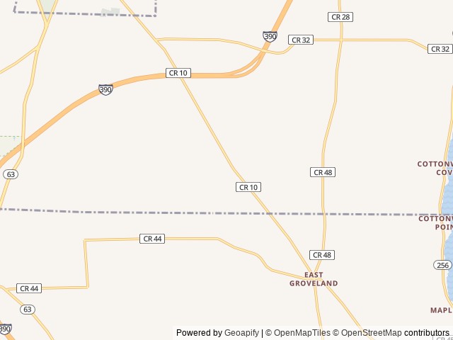 Map for 2018 Keystone RV Premier Ultra Lite 34BHPR near Geneseo, NY