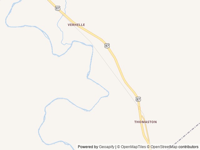 Map of The Guadalupe at Cuero RV Park location at Cuero, TX, United States