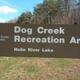 Dog Creek Sign