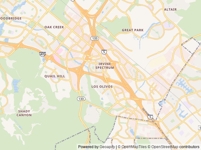 Map for VAN MORRISON: 2026 Vanworks Switchback 6x6 near Irvine, CA